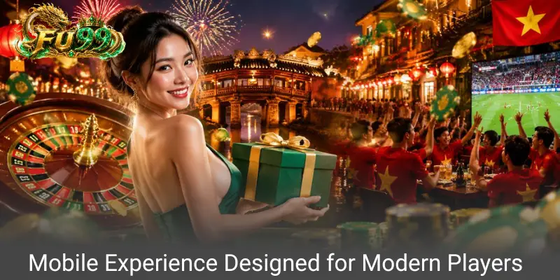 Mobile Experience Designed for Modern Players