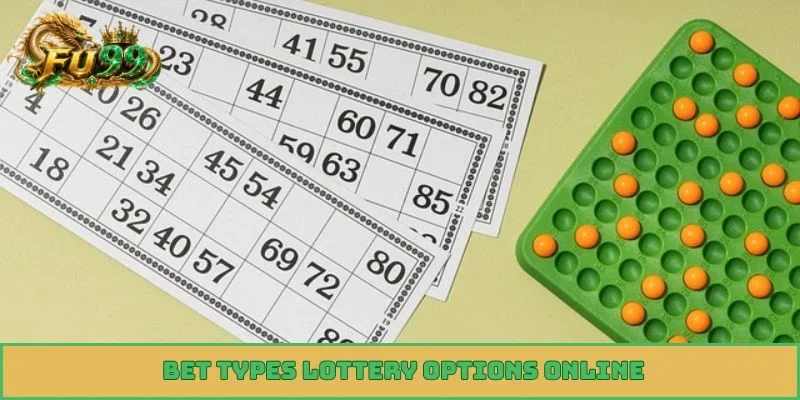 Bet Types Lottery options online