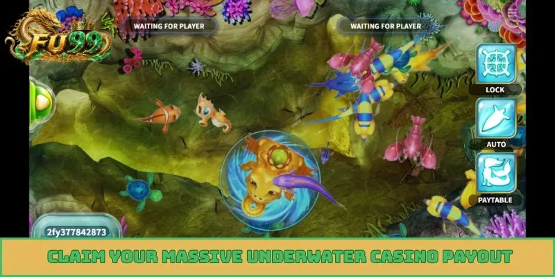Claim your massive underwater casino payout