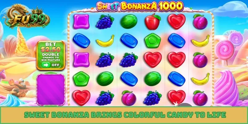 Sweet Bonanza brings colorful candy to life
