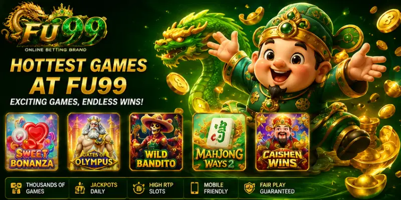 Featured Gaming Categories at FU99